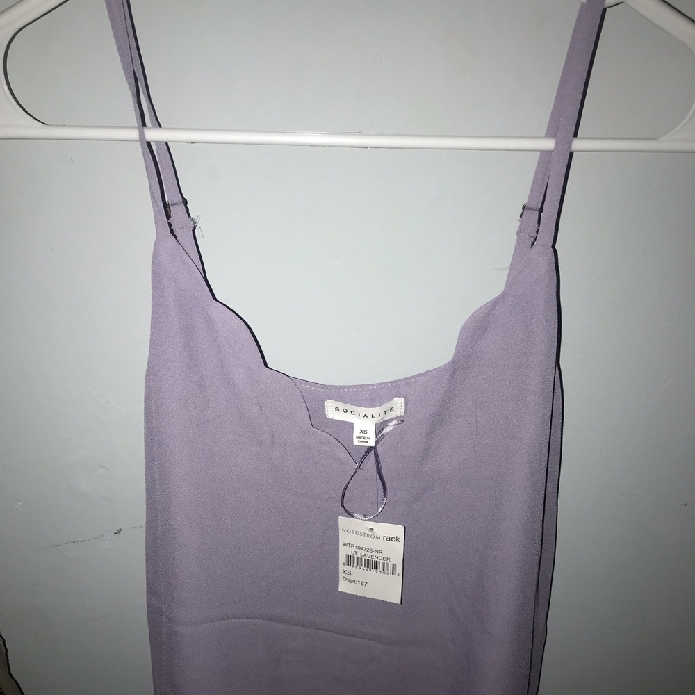 NWT SOCIALITE lilac cami